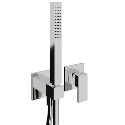 Chuveiro de mão - RWIT 4BD4 CC 01 - Rubinetterie Treemme - quadrada