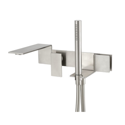 Misturador monocomando para box de banheiro - RWIT 2805 IS 12 - Rubinetterie Treemme - de parede / em metal cromado / para banheiro
