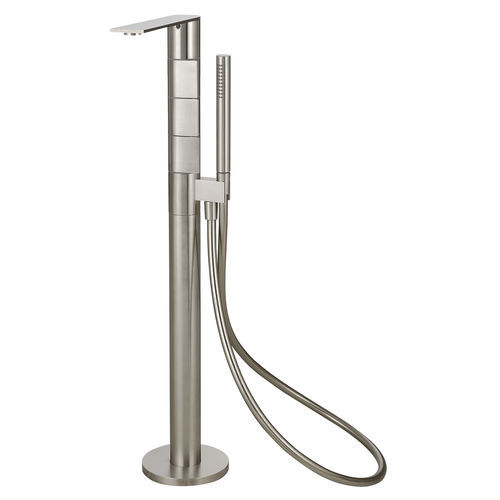 Misturador monocomando para banheira - RWIT 2584 IS 05 - Rubinetterie Treemme - de piso / em metal cromado / para banheiro