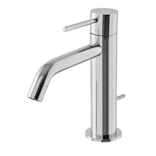 Misturador monocomando para lavatório - IT 6B10 CC UP ZZ - Rubinetterie Treemme - de bancada / em metal cromado / para banheiro