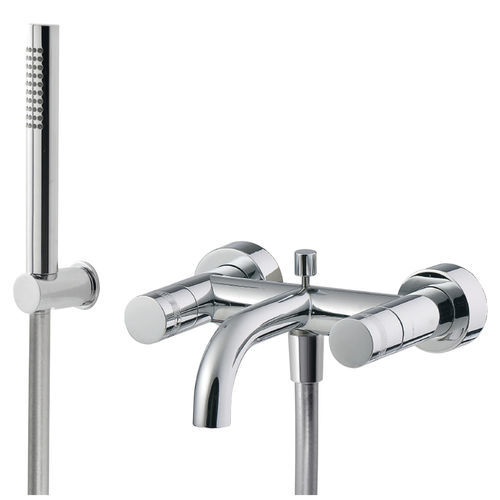 Misturador monocomando para box de banheiro - IT 7200 CC XR ZZ - Rubinetterie Treemme - de parede / em metal cromado / para banheiro