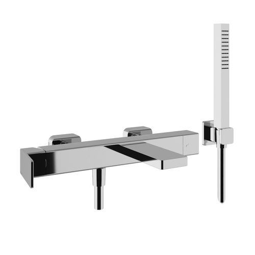 Misturador monocomando para banheira - IT 8B00 CC QF ZZ - Rubinetterie Treemme - de parede / metálico / para banheiro