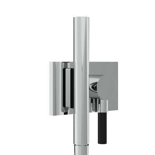 Misturador monocomando para box de banheiro - RWIT 2BF6 IS 25   - Rubinetterie Treemme - de parede / em metal cromado / para banheiro