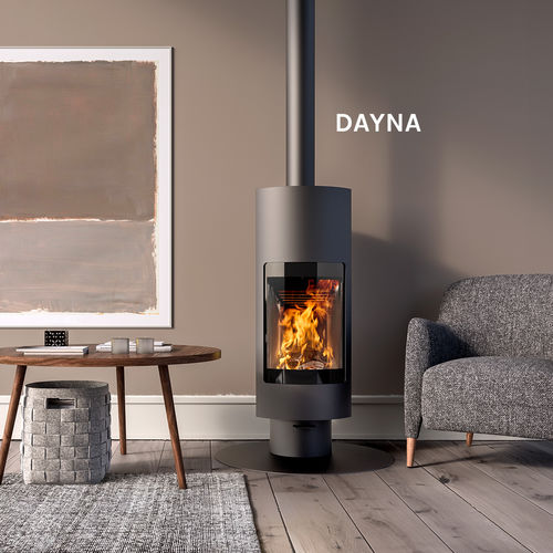 Salamandra a lenha - DAYNA - LEENDERS - 0–5 kW / 12 kW / de instalação livre
