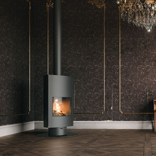 Salamandra a lenha - HYMME - LEENDERS - 0–5 kW / 5 kW–10 kW / de instalação livre