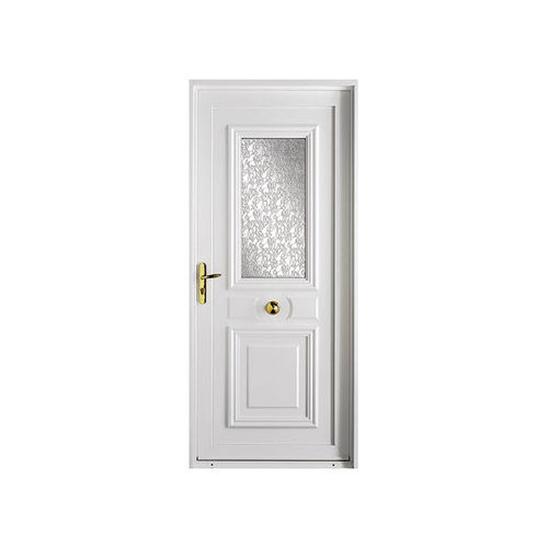 Porta em PVC - VOYEL : GRÈCE INSULA - Millet - de entrada / metálica / de abrir