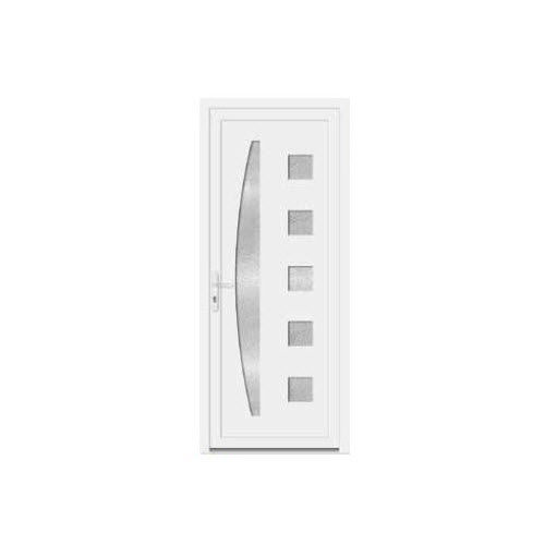 Porta em PVC - VOYEL : MALAI - Millet - de entrada / metálica / de abrir