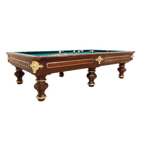 Mesa de sinuca de estilo - M21 - MBM Biliardi - da linha comercial / em madeira / em couro