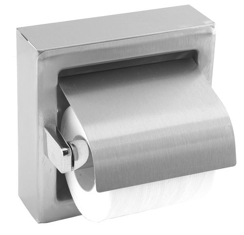 Porta-papel higiênico de parede - AI0310CS - Mediclinics, s.a. - em aço inoxidável / para hotel