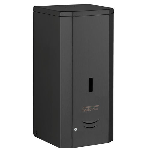 Dispensador de sabonete eletrônico - DJF0038AB - Mediclinics, s.a. - da linha comercial / de parede / em aço inoxidável