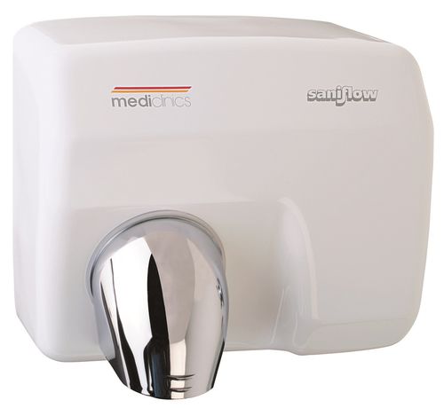 Secador de mãos automático - E88A - Mediclinics, s.a. - de parede / em aço