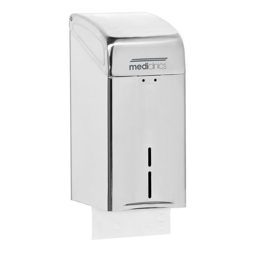Dispenser de papel higiênico de parede - DTH100C - Mediclinics, s.a. - em aço inoxidável / da linha comercial