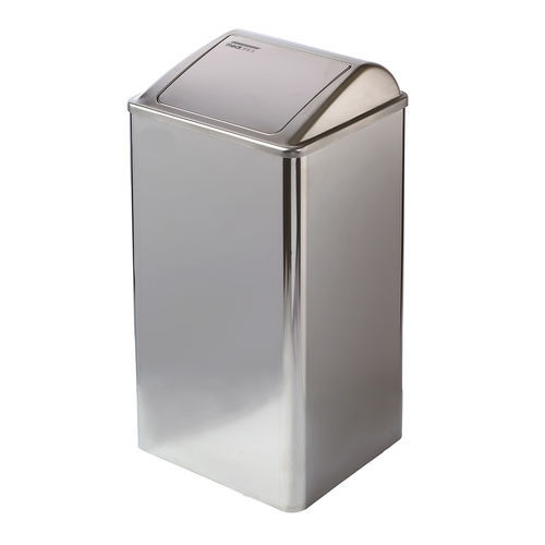 Lixeira higiênica - PP0065C - Mediclinics, s.a. - de parede / em aço inoxidável / com tampa basculante