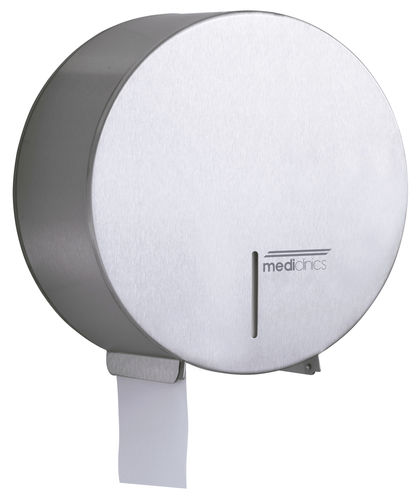Dispenser de papel higiênico de parede - PR0787CS - Mediclinics, s.a. - em aço inoxidável / da linha comercial