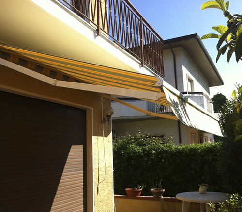 Persiana rolô - PRISMA - KE Outdoor Design - em tecido / para ambiente externo / da linha comercial