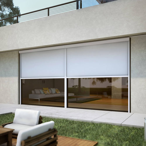 Persiana rolô - SCREENY 85 GPZ S S04 - KE Outdoor Design - vertical / para janela / em lona