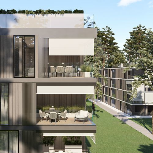 Persiana rolô - 110 GC H4D - KE Outdoor Design - para varanda envidraçada / para janela / para pérgola