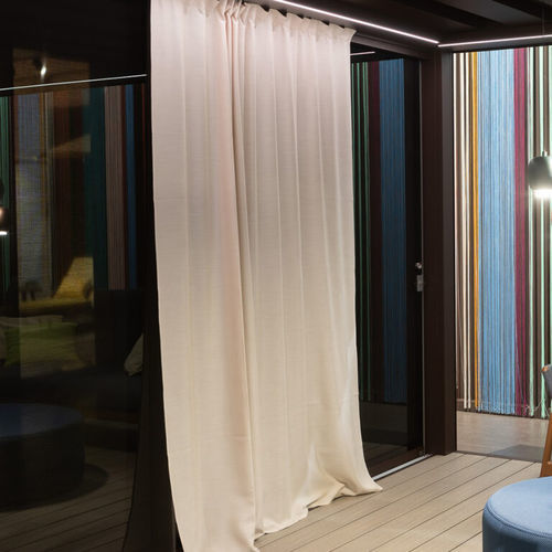 Cortina de cor lisa - Drapes - Pratic S.p.A - em tecido