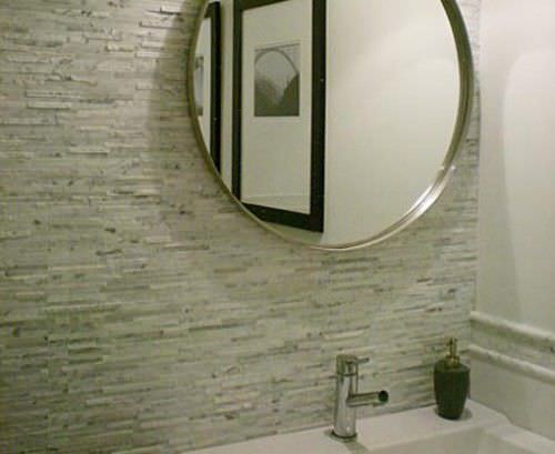 Placa de revestimento aparente em pedra natural - NATURAL SPLIT - EVERSTONE - para ambiente interno