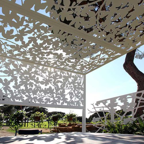 Brise em alumínio - FIGUE - Logical Space design - para fachada / para varanda envidraçada / para abrigo