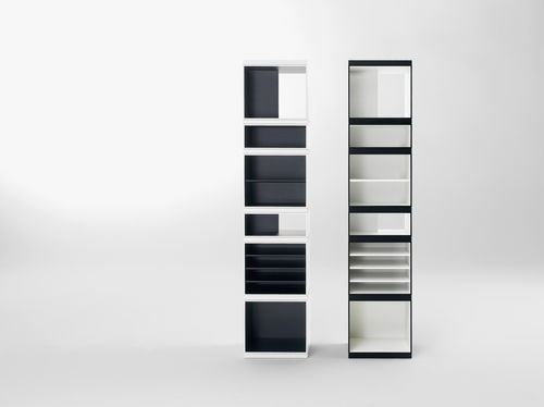 Livreiro contemporâneo - TOTEM - pastoe - em MDF