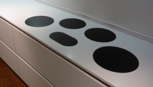 Cooktop de indução - ICI0401 - ABK InnoVent - 4 bocas / de embutir / com painel touch