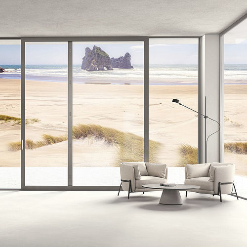 Sistema deslizante em alumínio - PATIO INOWA - Frank Roto DST GmbH - para porta / para janela / com corrediças ocultas