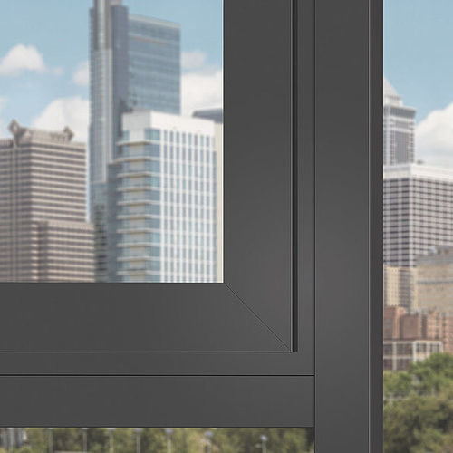Dobradiça para porta - AL DESIGNO - Frank Roto DST GmbH - para janela / para janela oscilobatente / em alumínio