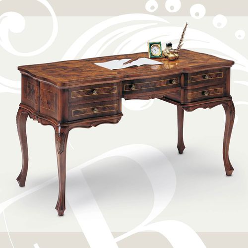 Mesa secretária de estilo Luís XV - FRATELLI RADICE SRL - em madeira / com compartimento de arrumação / com 4 pés