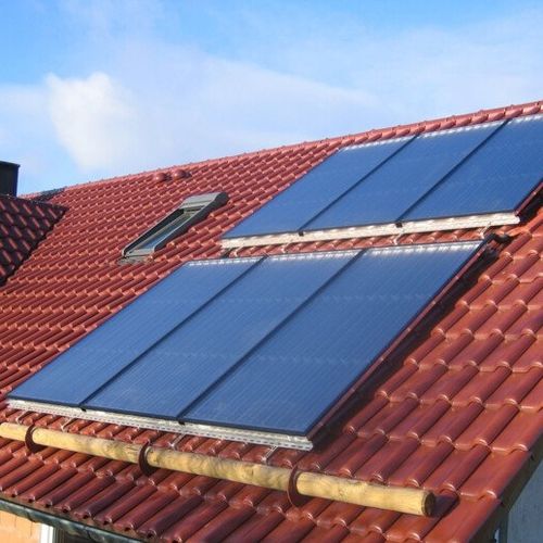 Painel térmico plano - SUNECO  - SOLARFOCUS - para aquecimento de água / para aquecimento / para telhado