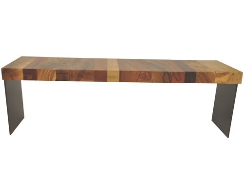 Banco de jardim contemporâneo - Rotsen Furniture - em madeira