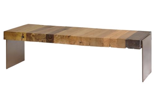 Banco contemporâneo - RETALHO - Rotsen Furniture - em madeira / de material reciclado