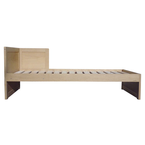 Cama de solteiro - ETERNITY - Nonjetable - contemporânea / com cabeceira / com box baú