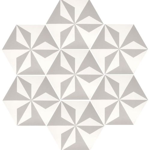 Ladrilho hidráulico em cimento - BRANDON - Granada Tile - para ambiente interno / para ambiente externo / de piso