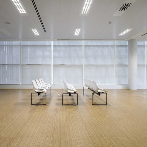 Piso elevado em bambu - GAMAFLOR - Grupo GUBIA - para ambiente interno / da linha comercial