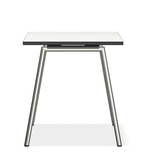 Mesa de trabalho contemporânea - LACROSSE III - Casala - em madeira / com base em alumínio / retangular
