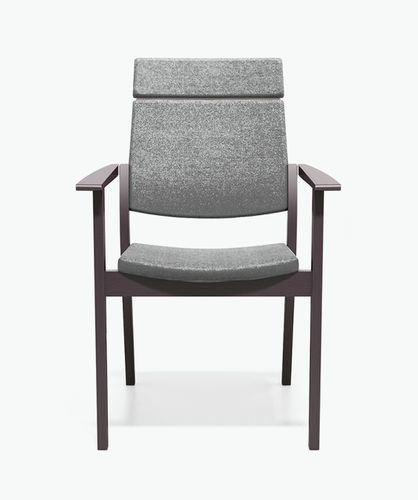 Cadeira para interlocutor contemporânea - SINA - Casala - para ambiente interno / em tecido / com base em faia