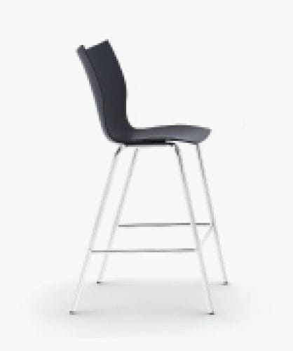 Cadeira alta contemporânea - ONYX - Casala - para ambiente interno / em tecido / em faia
