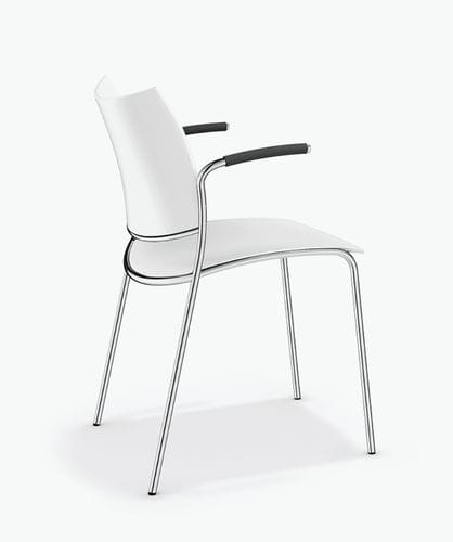 Cadeira para interlocutor contemporânea - COBRA - Casala - para ambiente interno / em tecido / em madeira