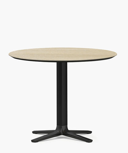 Mesa contemporânea - BLENDER - Casala - em HPL / com base metálica / redonda
