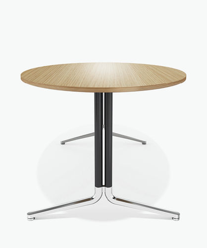 Mesa de conferências contemporânea - TEMO - Casala - em madeira / com base em alumínio / retangular