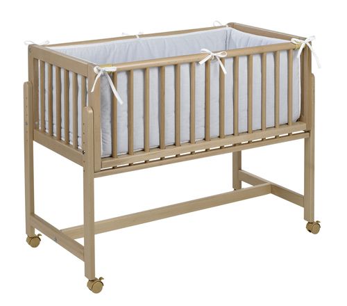 Cama de bebê de solteiro - BETTY 2-IN-2 - Geuther - contemporânea / com rodízios / em faia