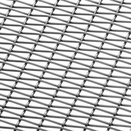 Tela metálica decorativa - PZ-12 - BANKER WIRE - em aço / em aço inoxidável / para edifício