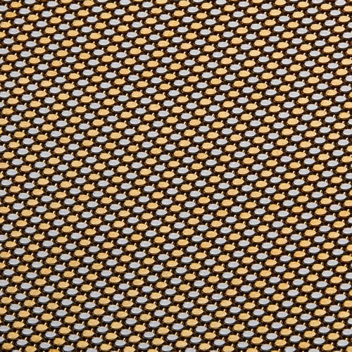Tela metálica decorativa - DS-28 - BANKER WIRE - em latão / em bronze / em aço inoxidável