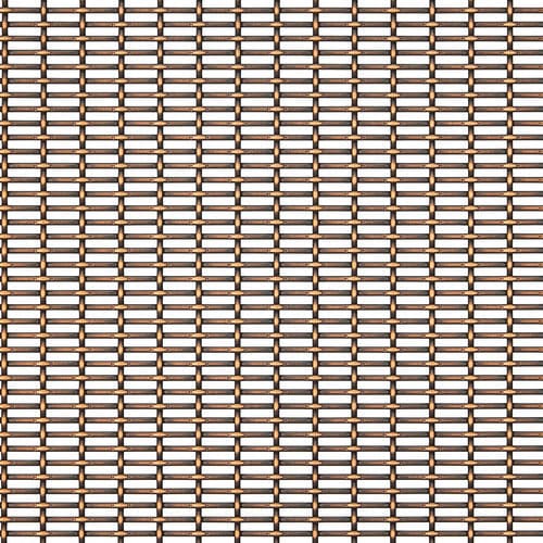 Tela metálica decorativa - LPZ-51 - BANKER WIRE - em latão / em aço / em bronze