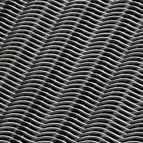 Tela metálica decorativa - M21Z-5 - BANKER WIRE - em aço inoxidável / para revestimento de fachada / arquitetônica