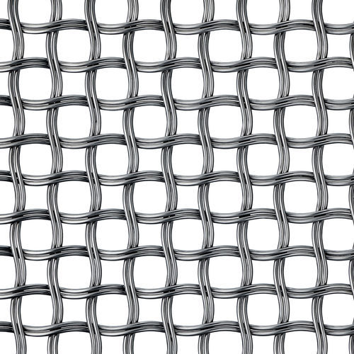 Tela metálica decorativa - M22-8 - BANKER WIRE - em latão / em aço / em bronze