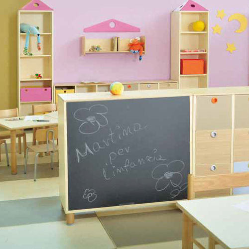 Quadro magnético - MI 285 - CAMILLO SIRIANNI SAS - preto / freestanding / laminado