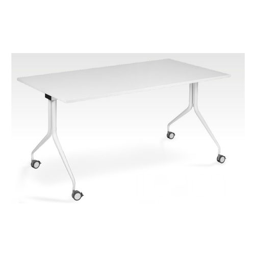 Mesa para treinamento contemporânea - I.TEACH - CAMILLO SIRIANNI SAS - em polipropileno / com base metálica / retangular