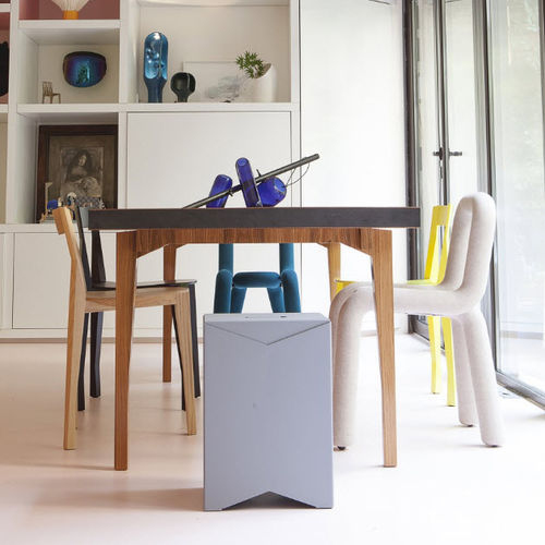 Cadeira contemporânea - BOLD - Moustache - para ambiente interno / em material têxtil / em espuma de poliuretano